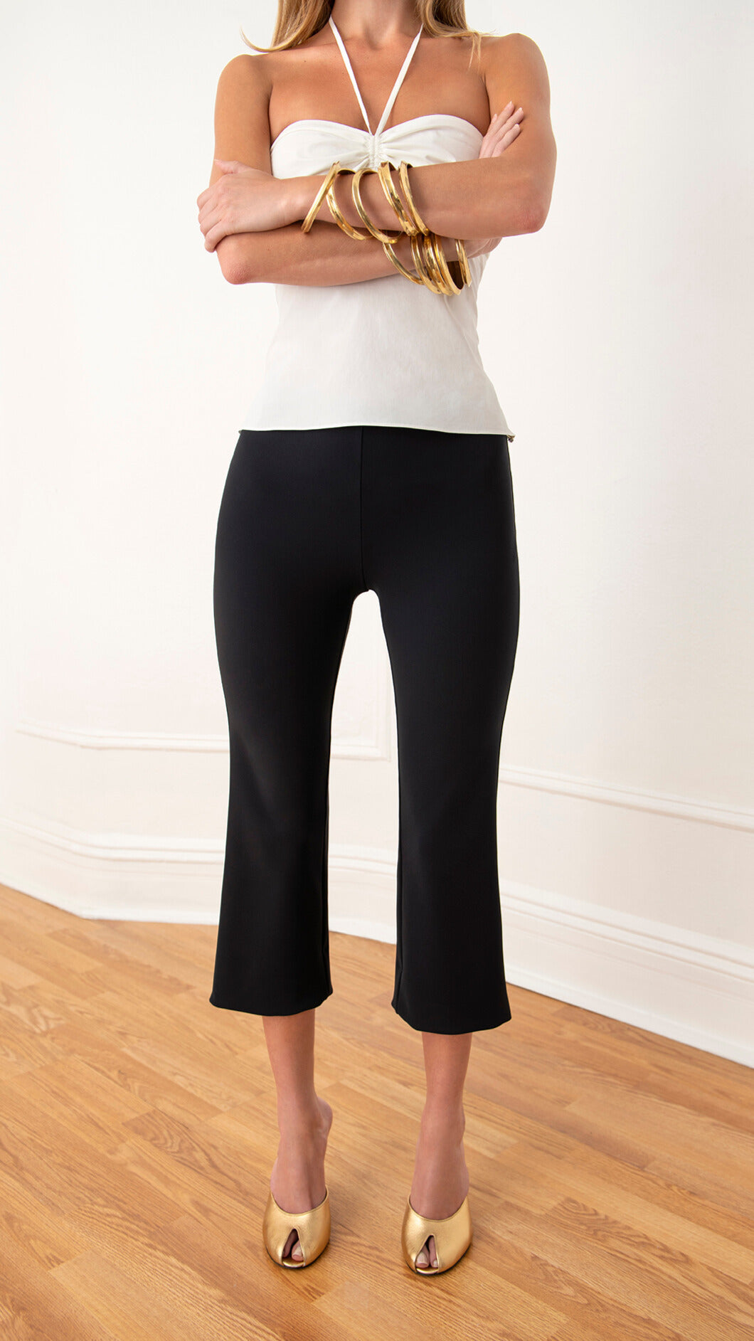 Basic Capri Knit Pant