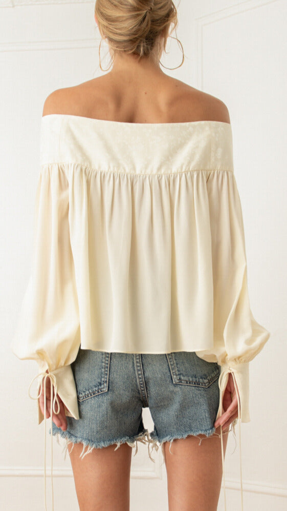Enchanted Silk Poet Blouse