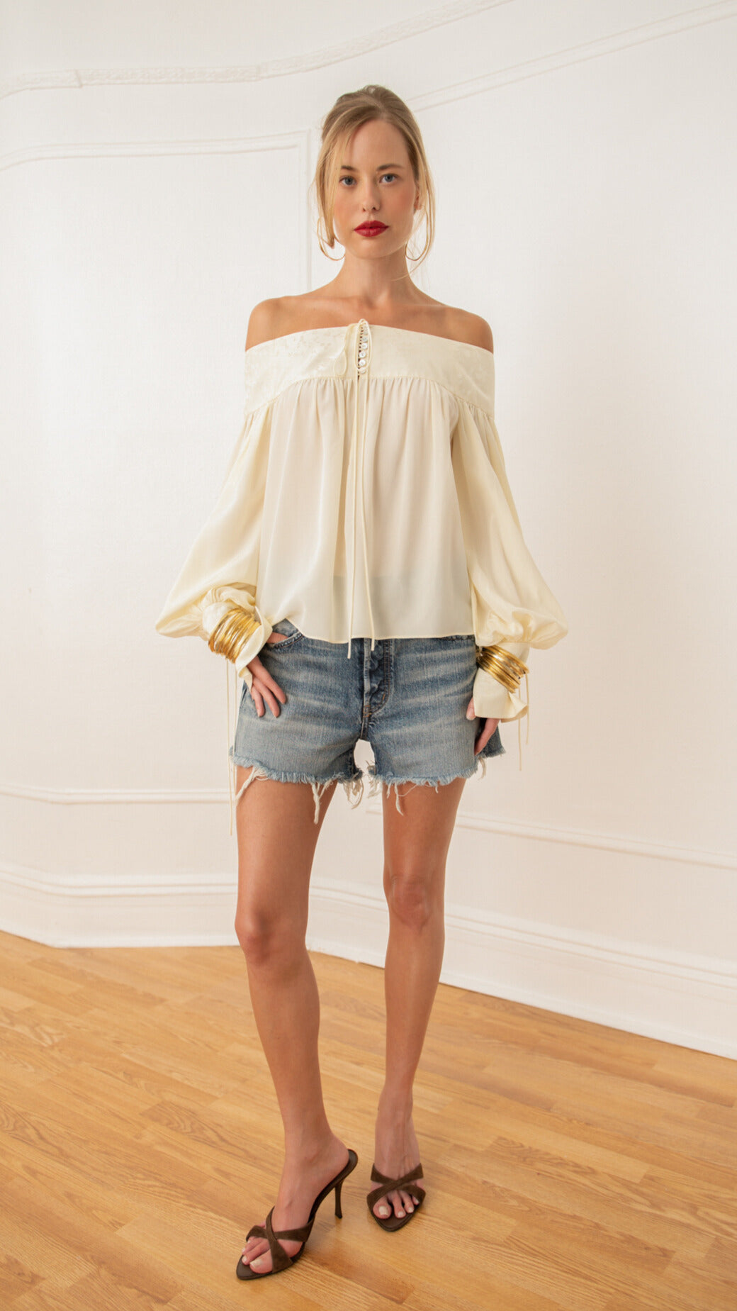 Enchanted Silk Poet Blouse