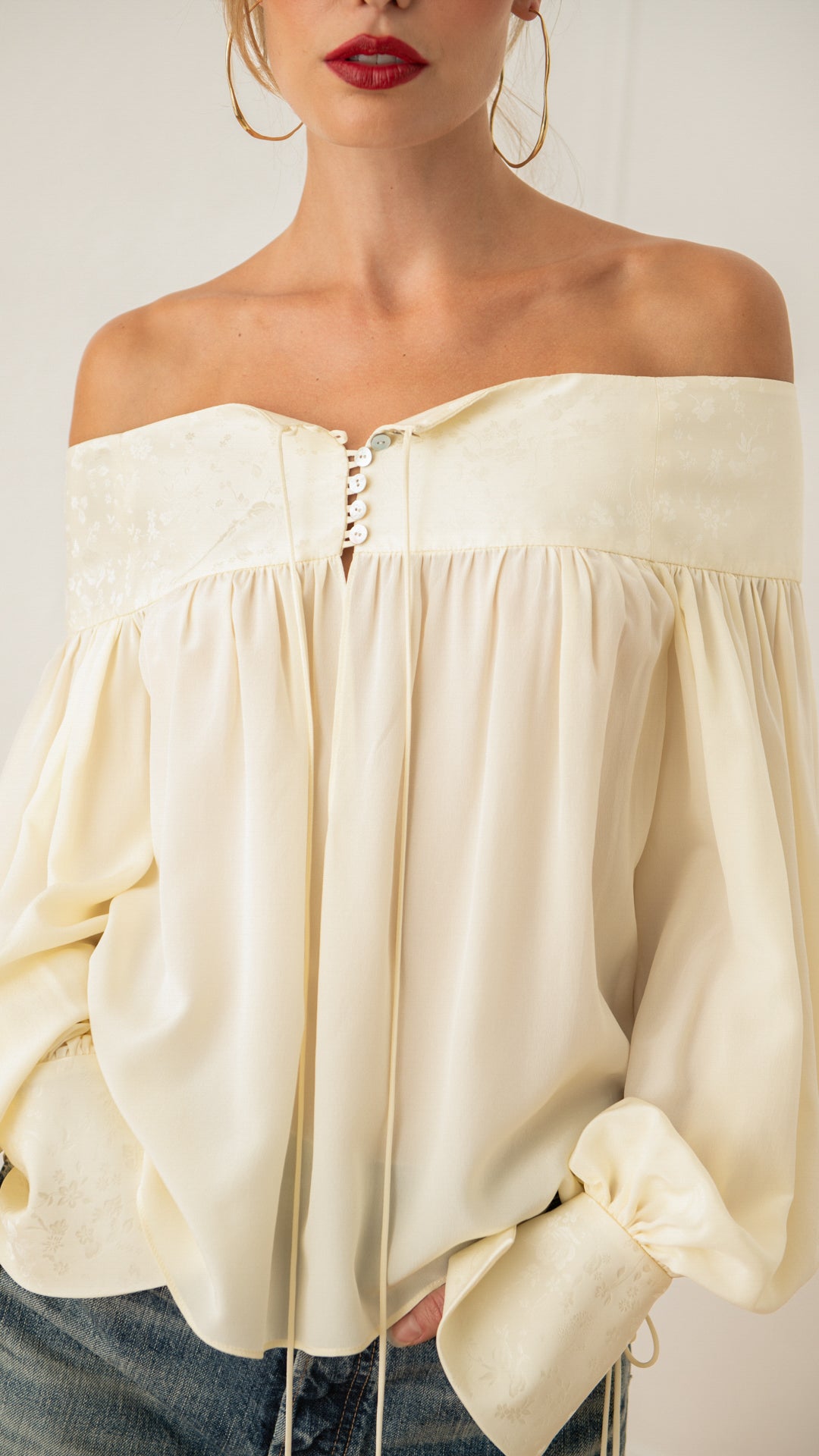 Enchanted Silk Poet Blouse