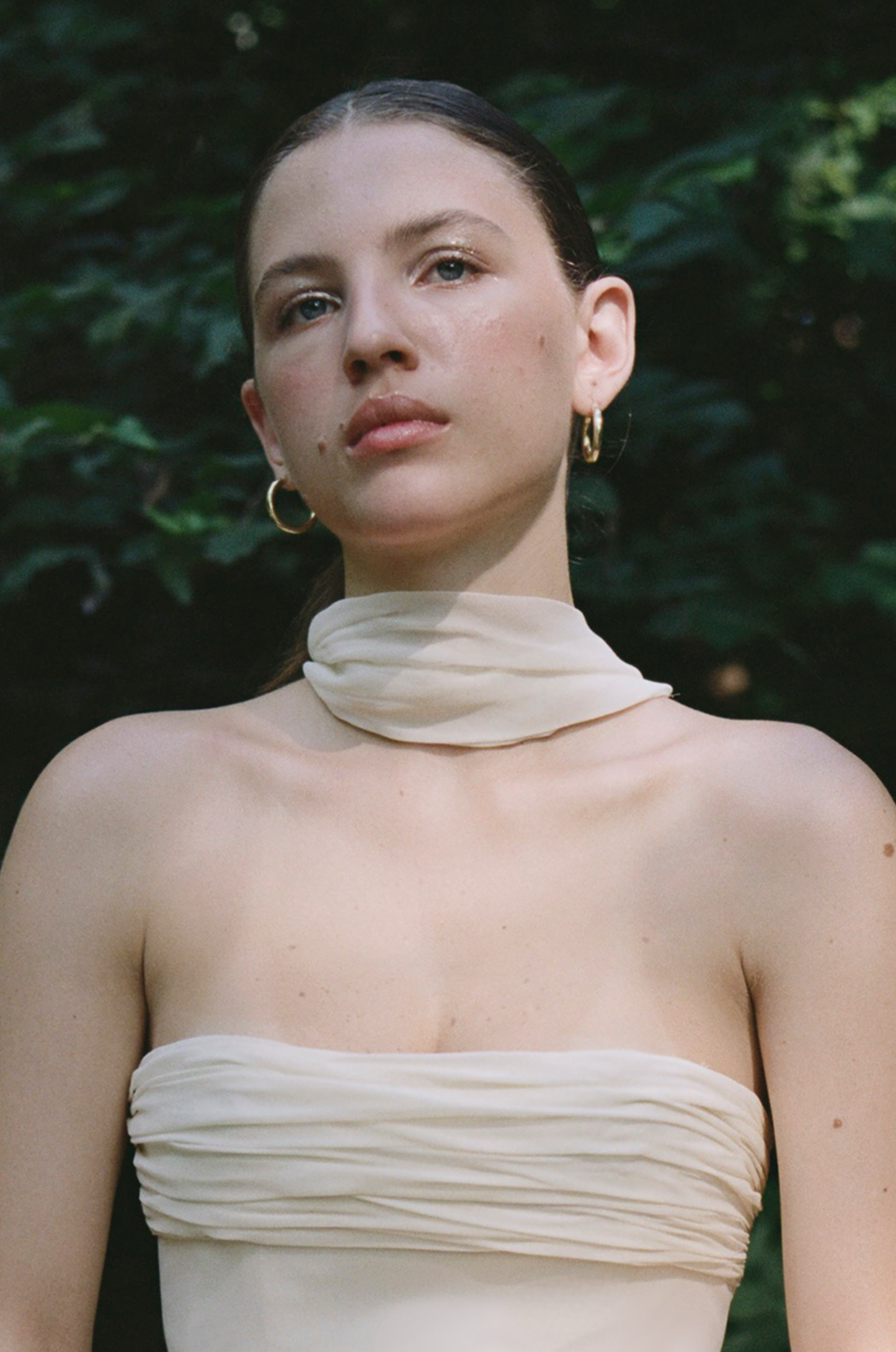 Bustier en mousseline