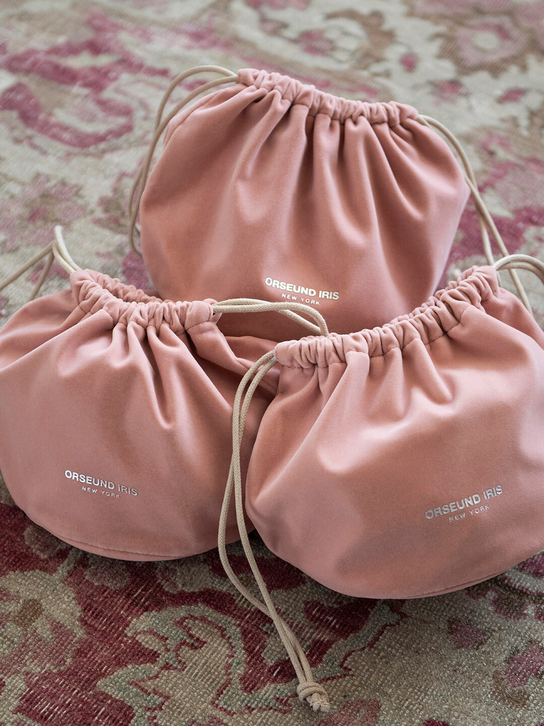 Small Signature Velvet Dust Bag