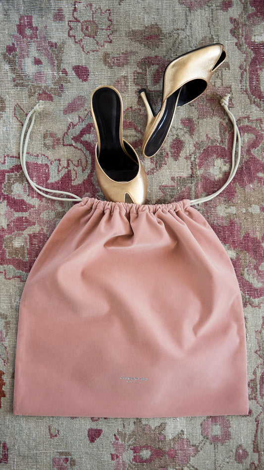 Large Signature Velvet Travel Bag