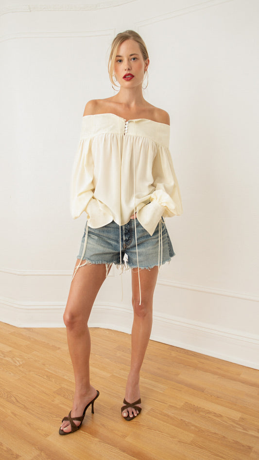 Enchanted Silk Poet Blouse