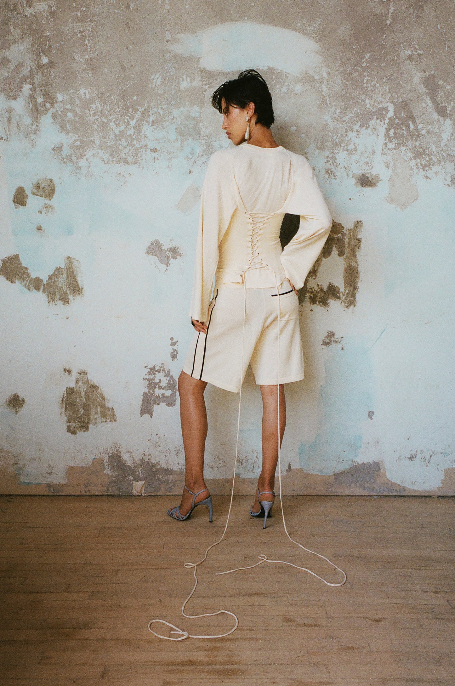 Off-Season Knitted Raglan Shirt