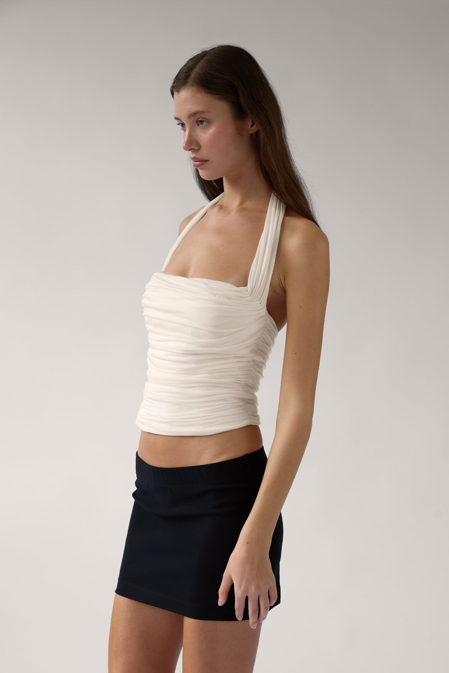 Silver Screen Halter Top