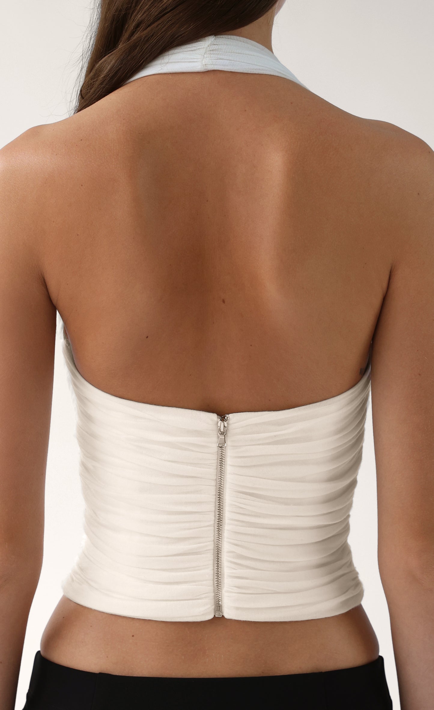 Silver Screen Halter Top