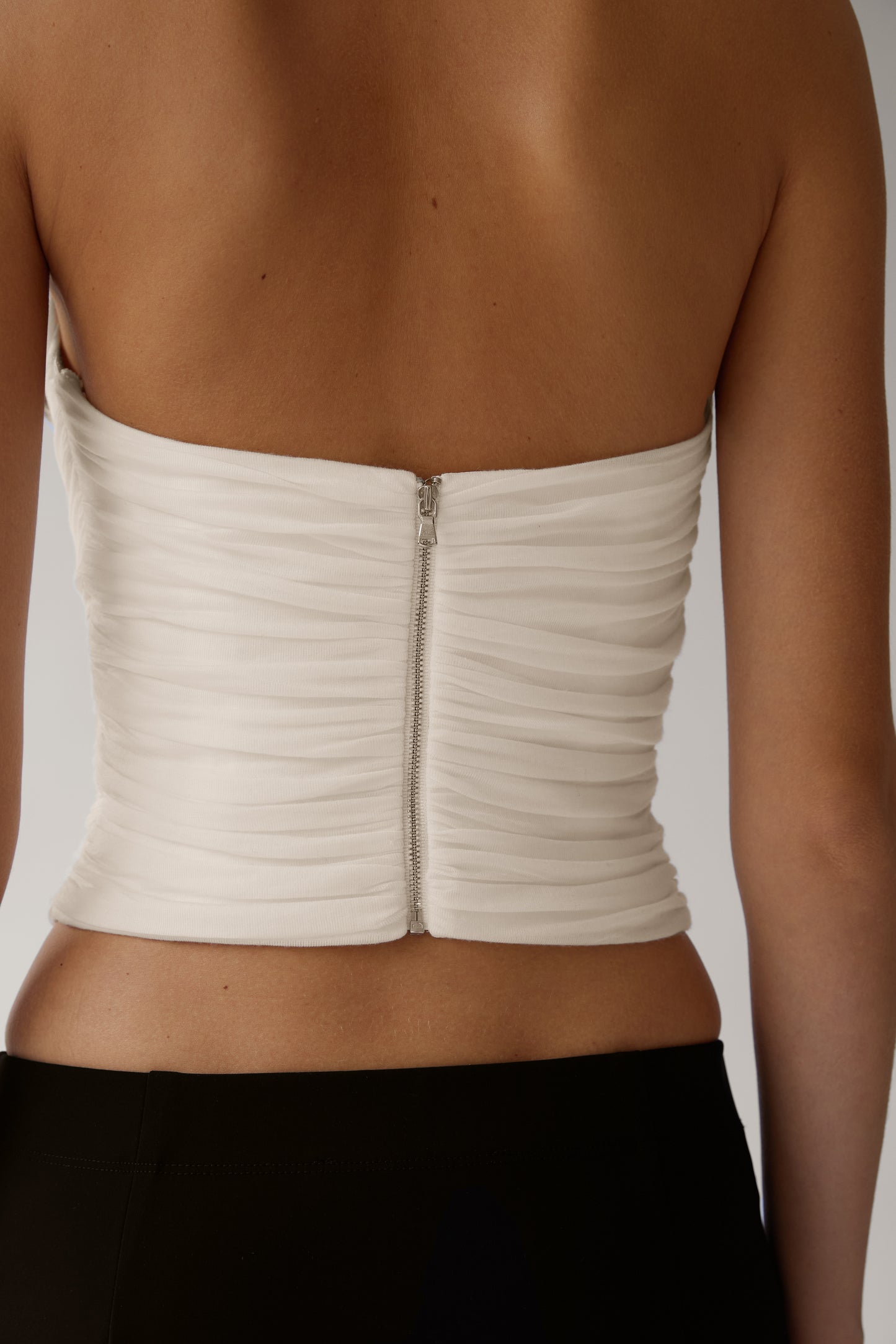 Silver Screen Halter Top