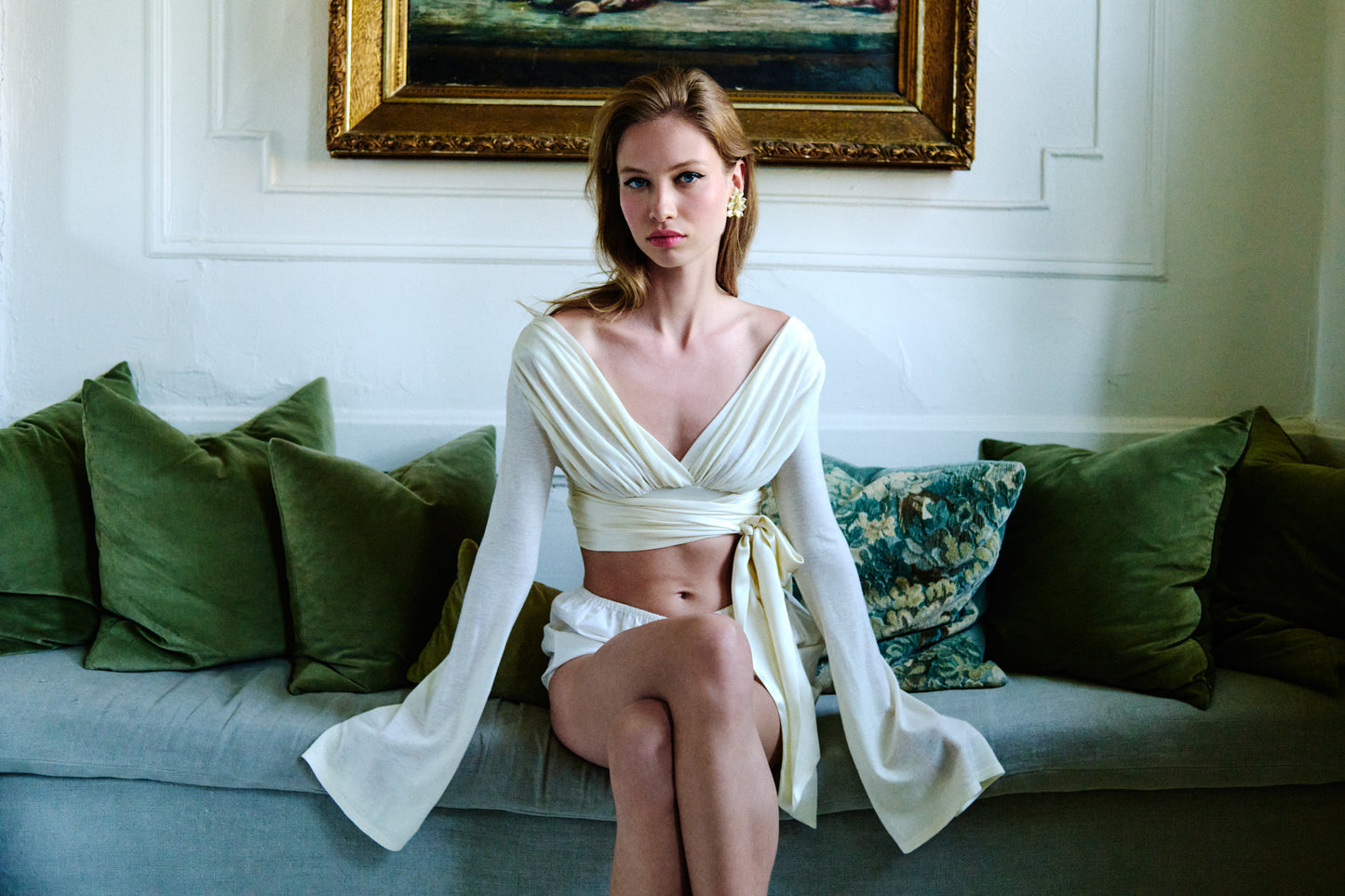 The Ballerina Wrap Top