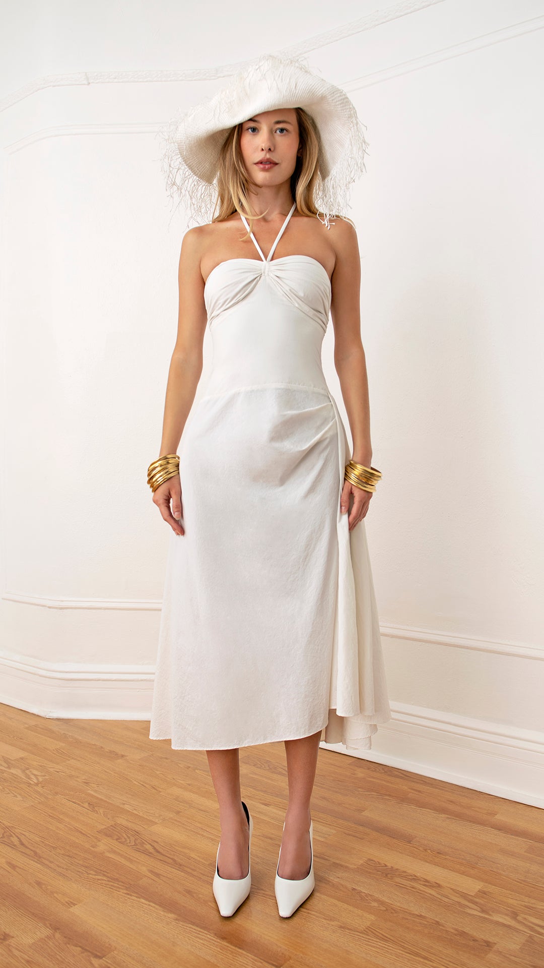 Bardot Midi Dress