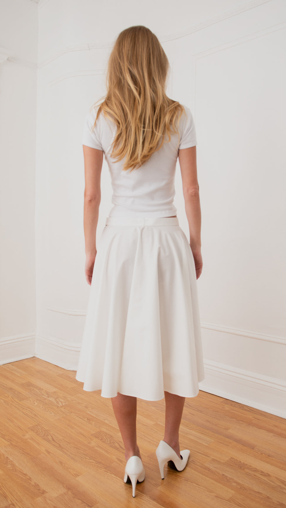 Daisy Belted Circle Skirt