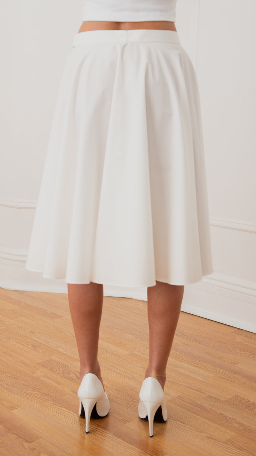 Daisy Belted Circle Skirt
