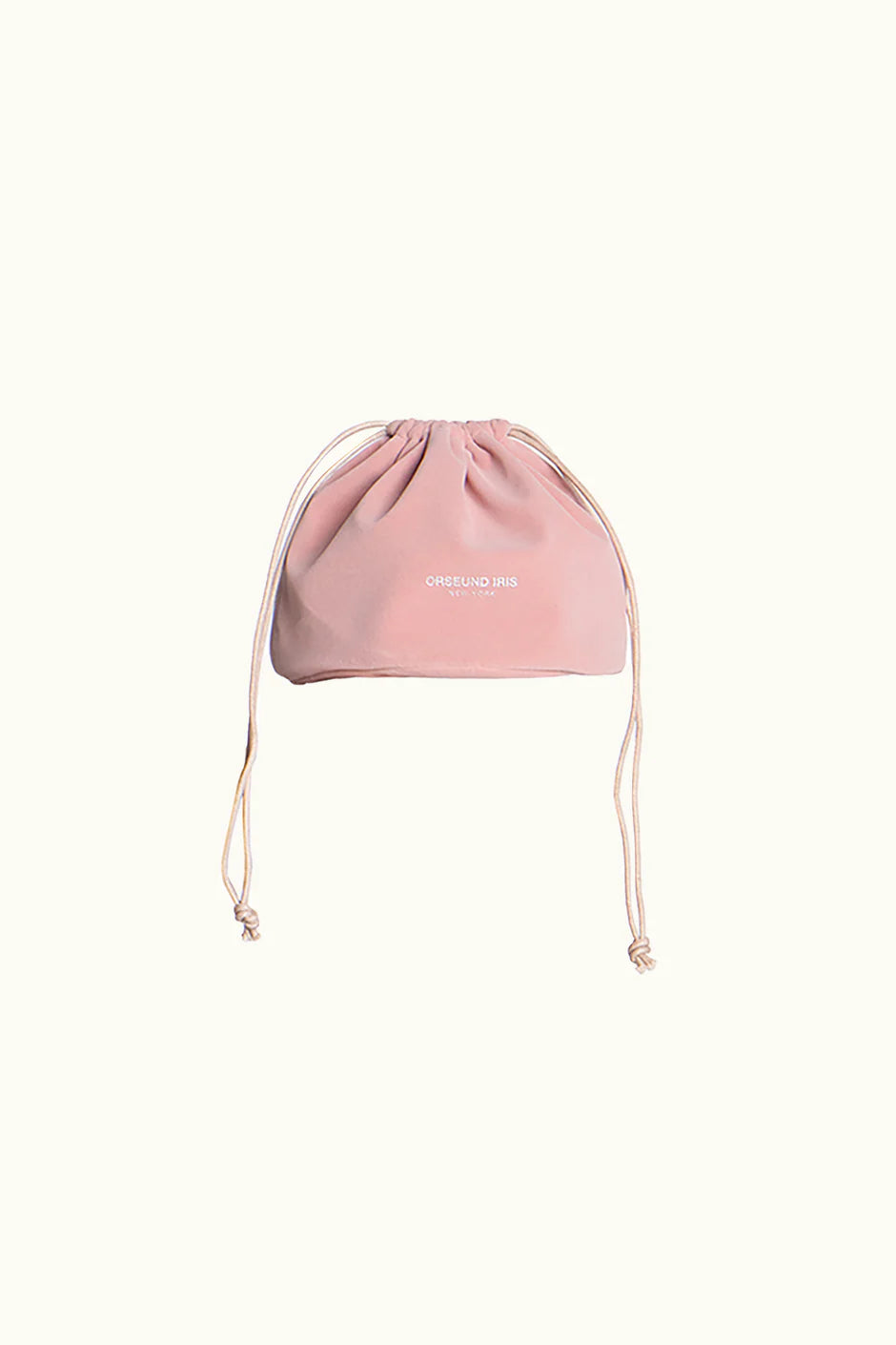 Small Signature Velvet Travel Pouch