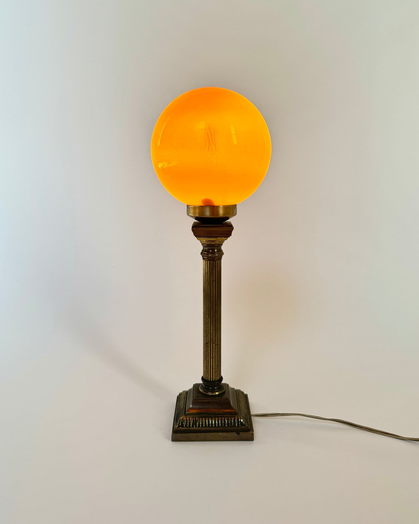 Vintage Globe Lamp #3