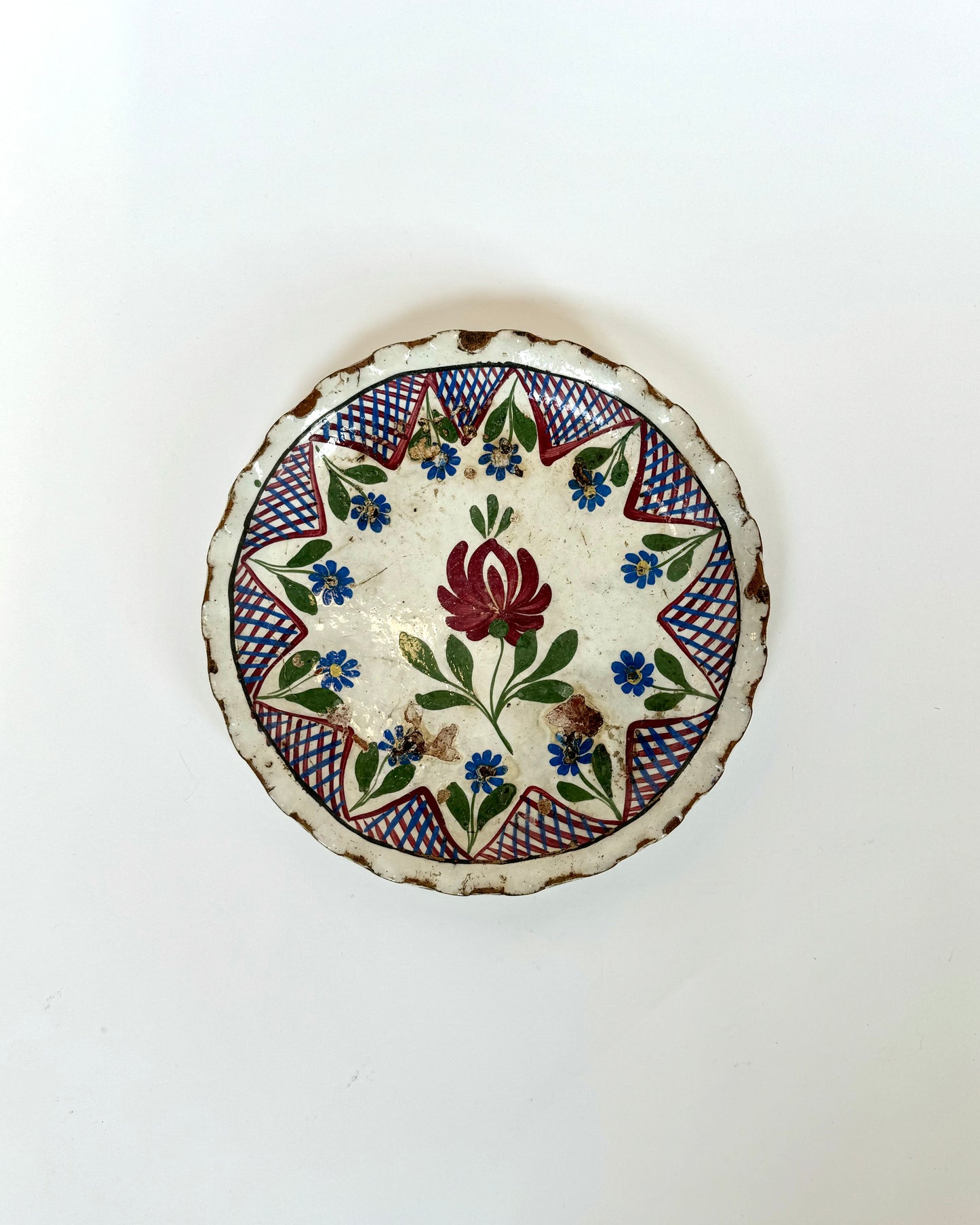 Antique Clay Plate