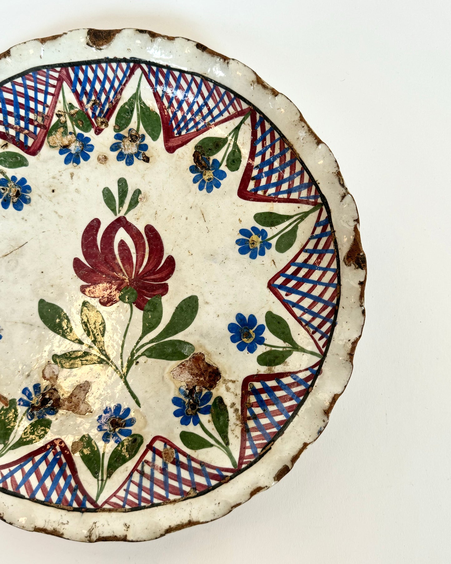 Antique Clay Plate