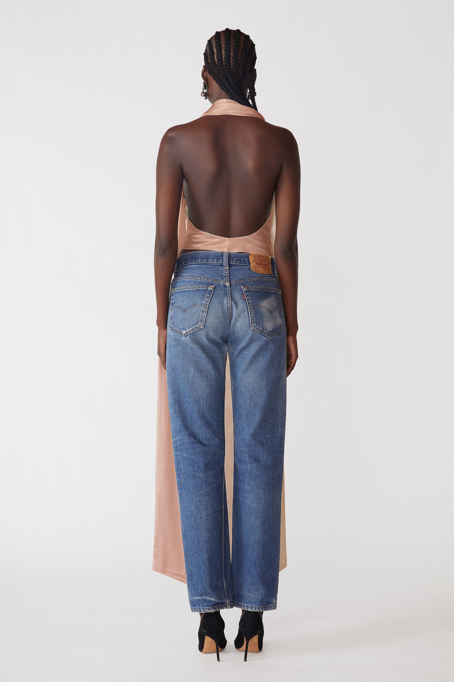 Cowl Neck Halter Top