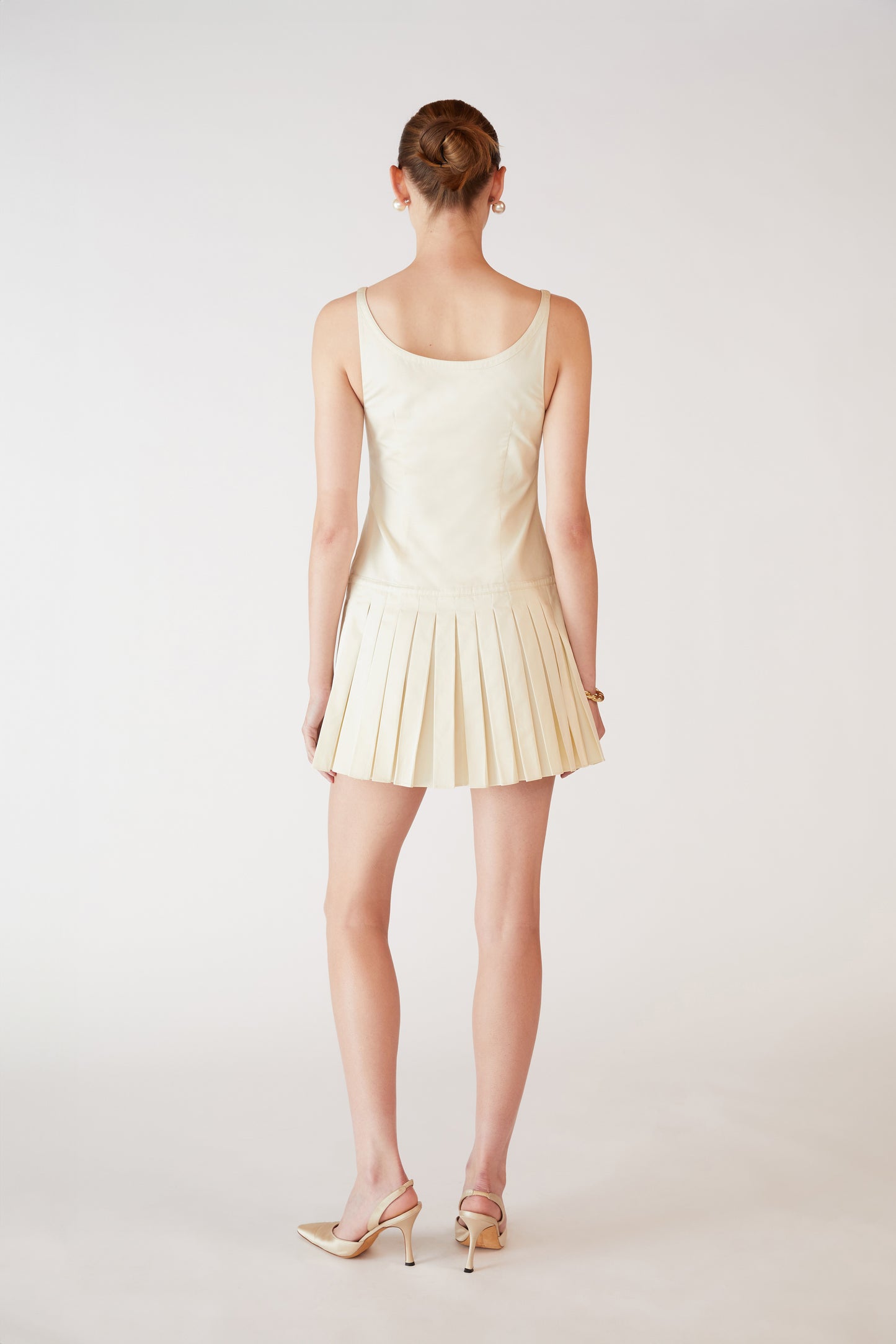 Valerie Pleated Dress