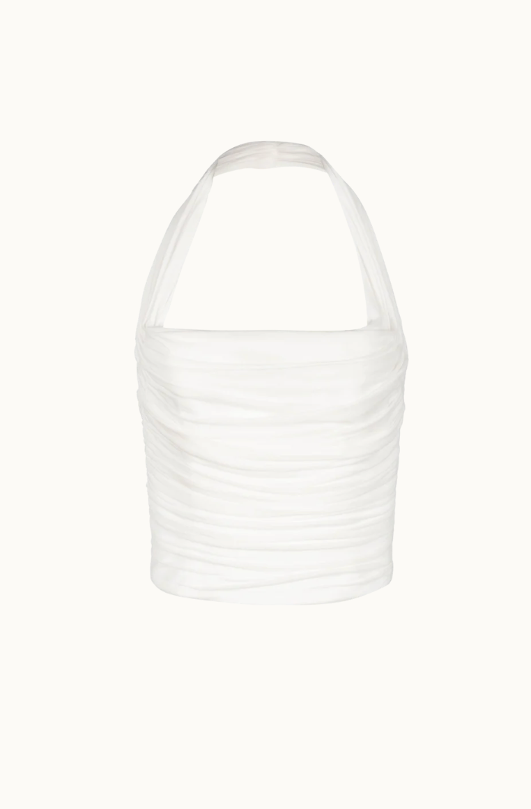 Silver Screen Halter Top