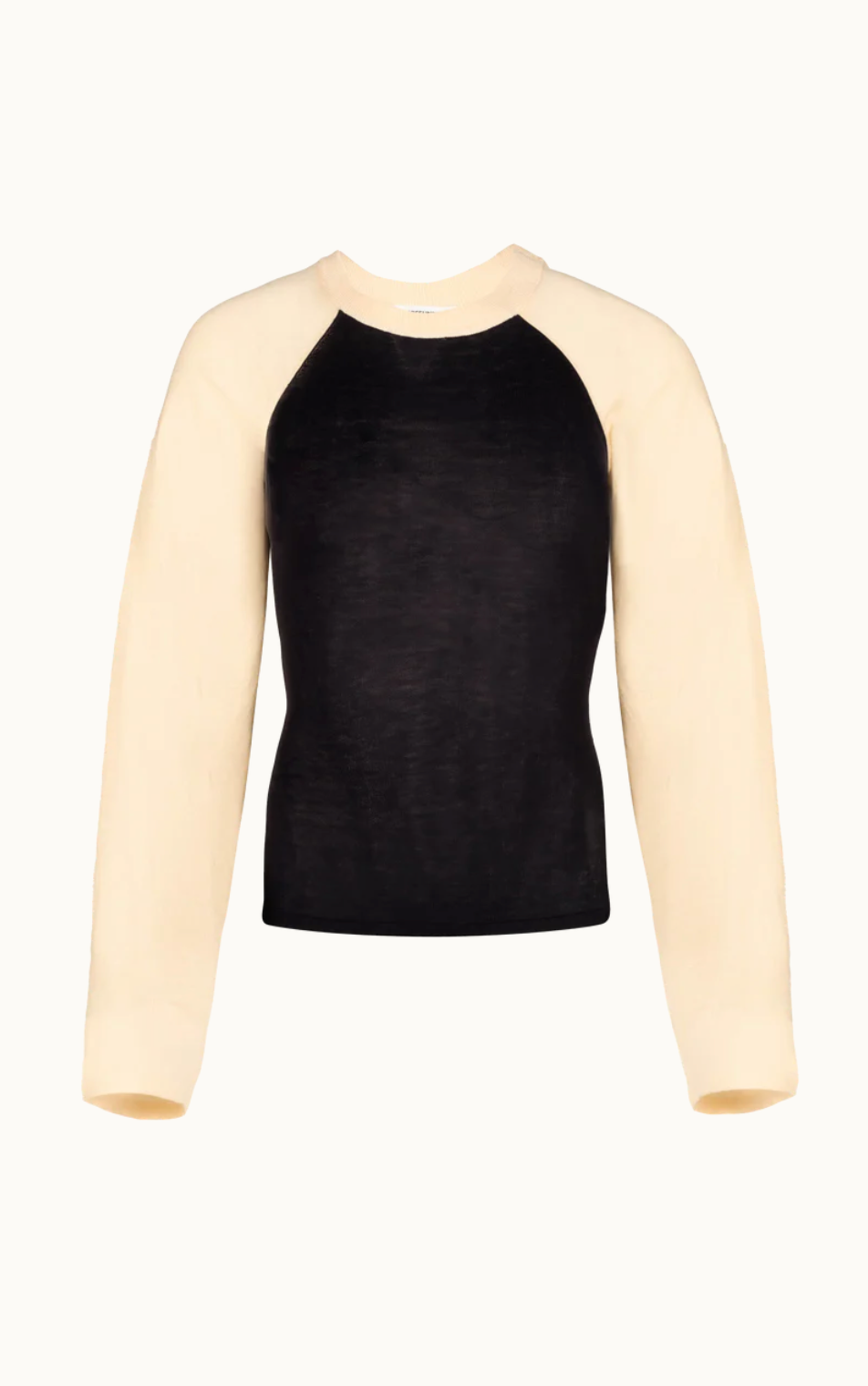 Off-Season Knitted Raglan Shirt