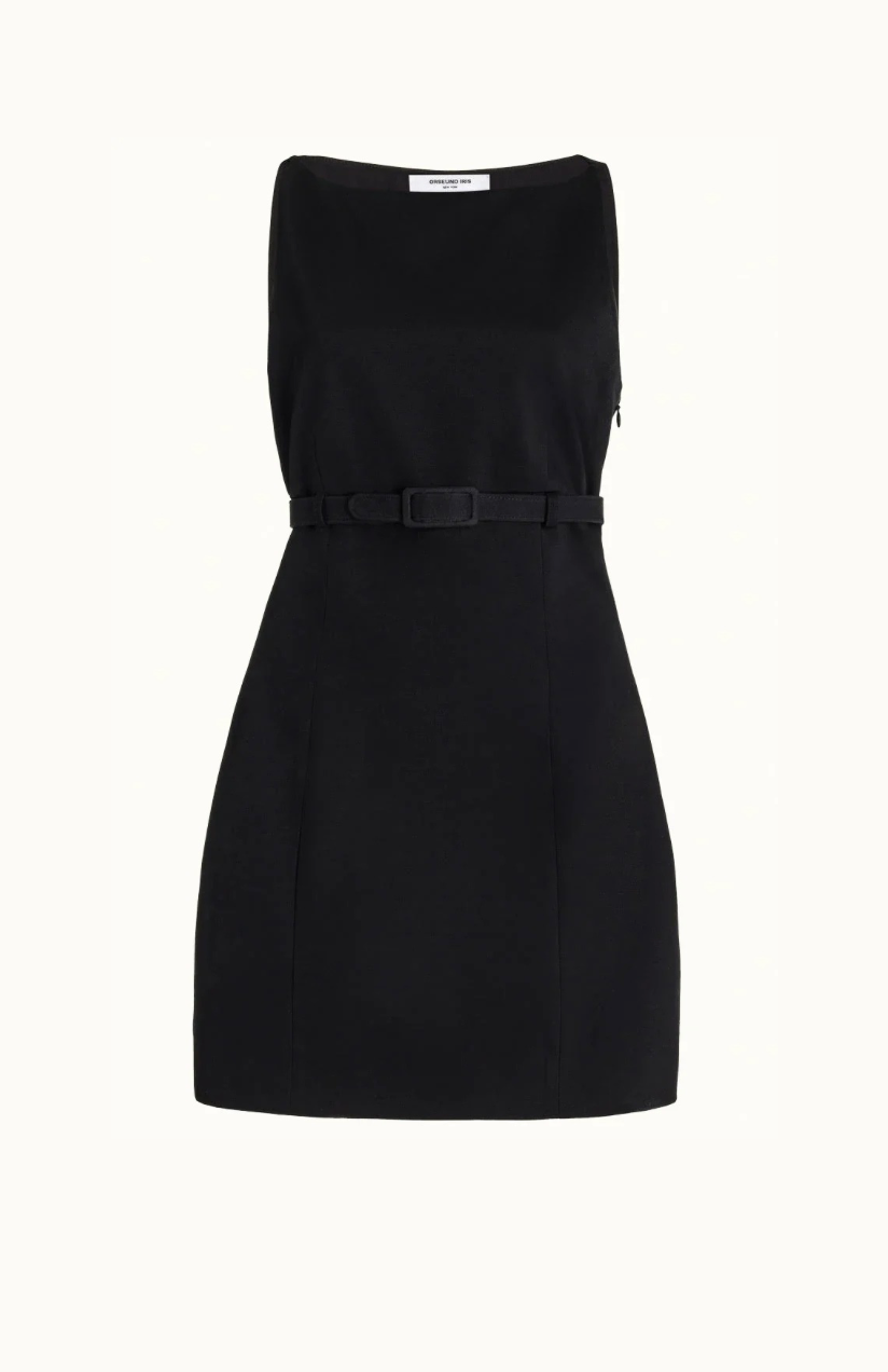 Audrey Belted Mini Dress