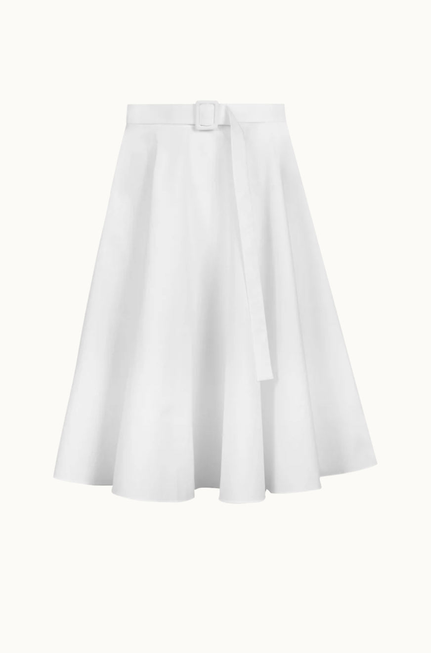 Daisy Belted Circle Skirt