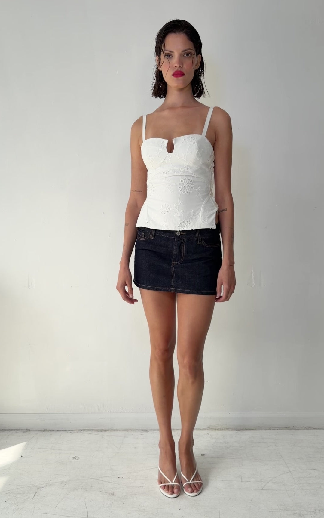 Keepsake Eyelet Bustier – Orseund Iris