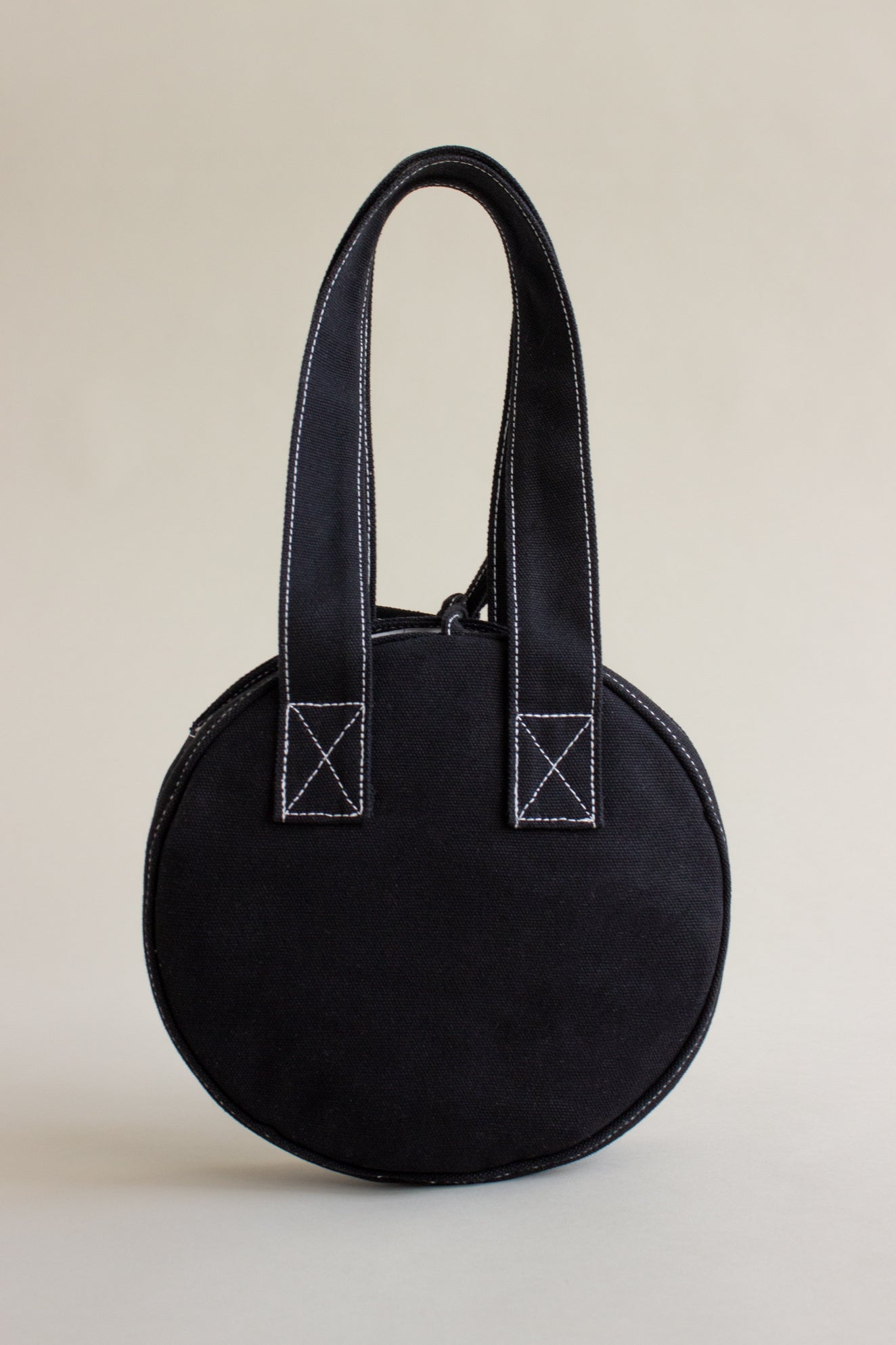 Black best sale tote canvas